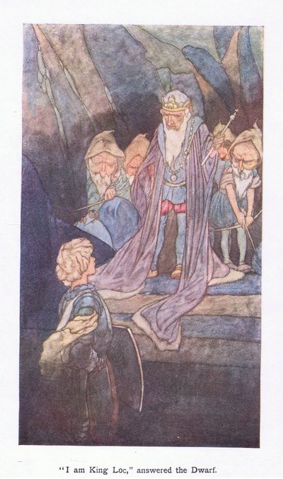 Ich bin König Loc, antwortete der Zwerg von Charles Robinson